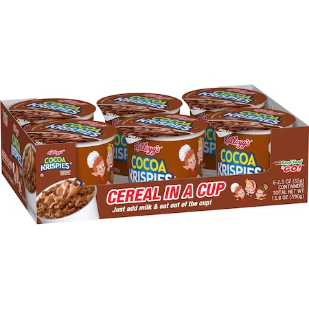 Kelloggs Kellogg's Cocoa Krispies Cereal 2.3 oz. Bowl, PK60 3800031966